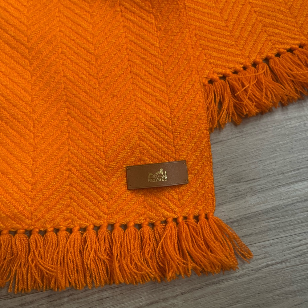 HERMES JUMBO CASHMERE SCARF